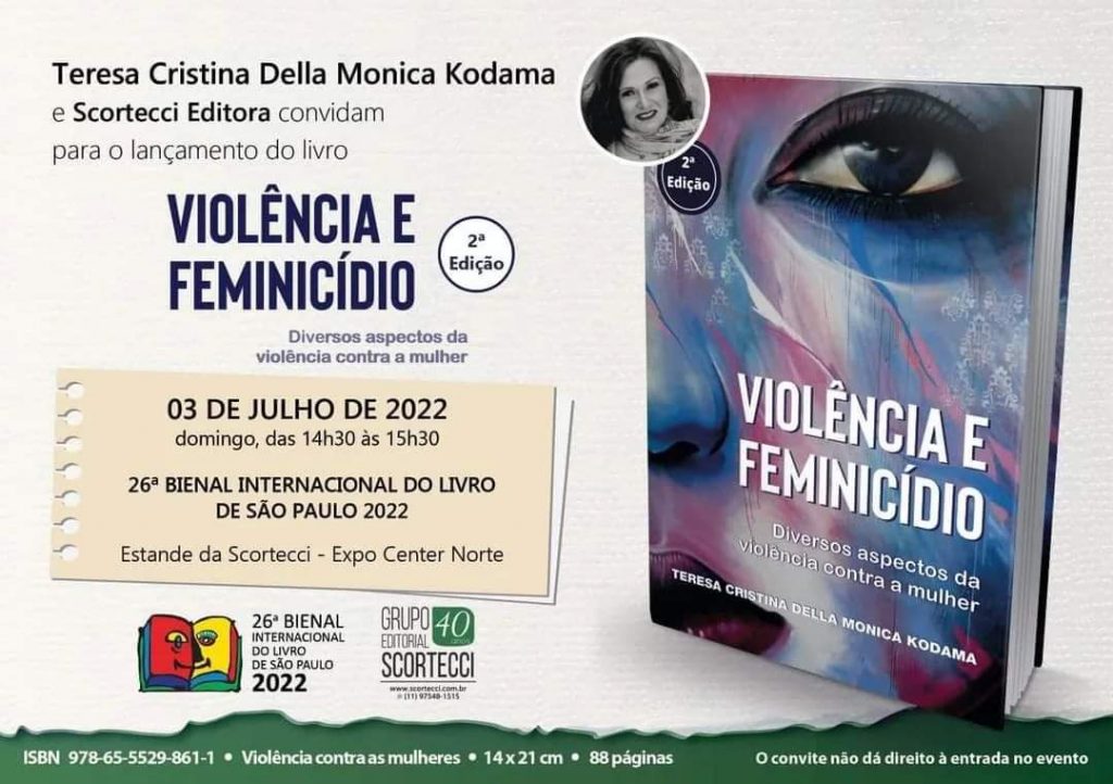 Teresa Kodama participará da Bienal do Livro 2022