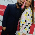 Rodrigo Faro, Mariana Rios e youtuber Fefe atraem multidão no estande da Forever Liss na Beauty Fair