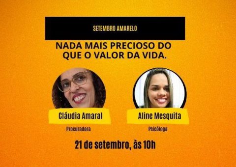 Palestra 21/09/22 - SETEMBRO AMARELO