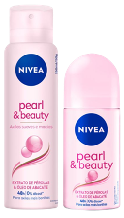 NIVEA lança antitranspirante Pearl & Beauty Fragrância Premium no Nordeste