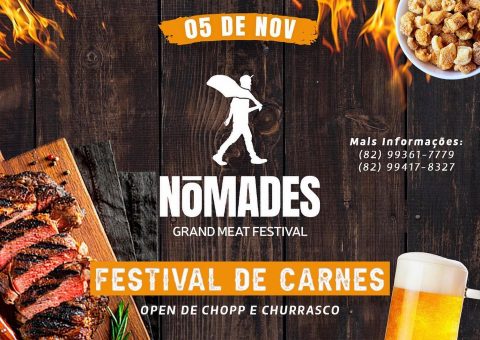 Maceió Shopping recebe 1ª edição do Nômades Grand Meat Festival