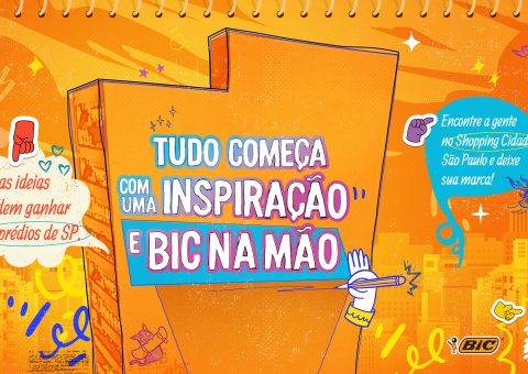 BIC CONVIDA CONSUMIDORES A EXPRESSAREM SUA CRIATIVIDADE: RESULTADOS DA AÇÃO SERÃO PROJETADOS EM PRÉDIOS DE SÃO PAULO