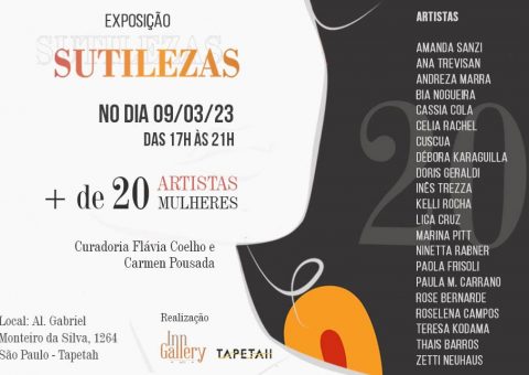 Inn Gallery apresenta a exposição "Sutilezas" que retrata as questões da existência feminina