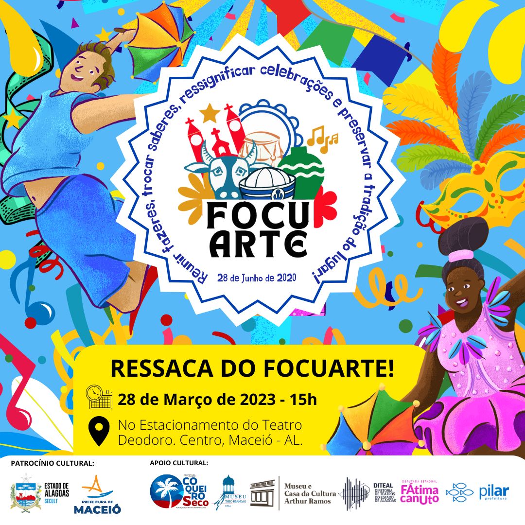 FOCUARTE prepara ressaca de Carnaval com Bloco no Comércio e homenagem ao folclorista Ranilson França