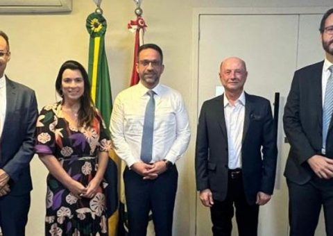 Presidente do TCE/AL se reúne com governador de Alagoas para tratar do apoio ao XXXVII Congresso Brasileiro de Direito Administrativo