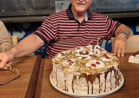 Eduardo Guimarães celebrou seu aniversário entre amigos