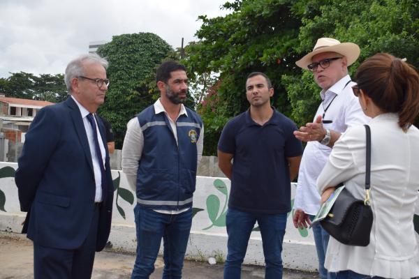 Comissão de Defesa e Preservação do Meio Ambiente do TCE/AL visita Ecoponto Gruta de Lourdes