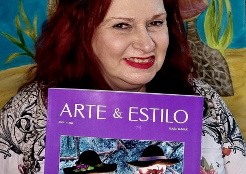 Teresa Kodama está na renomada Revista Arte & Estilo 2023, 12a Edição, com as suas obras e com magníficos Artistas