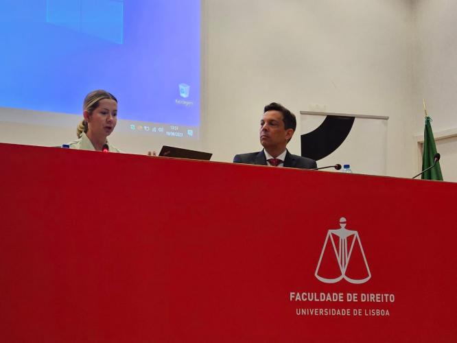 Rosa Albuquerque participa como conferencista de palestra durante VII Seminário Ibero-Americano de Direito e Controlo