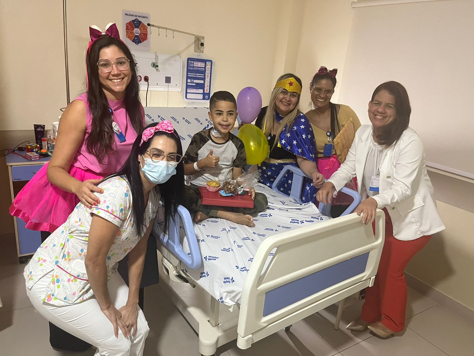 Hospital Maceió promove ações alusivas ao Dia das Crianças e ao Outubro Rosa