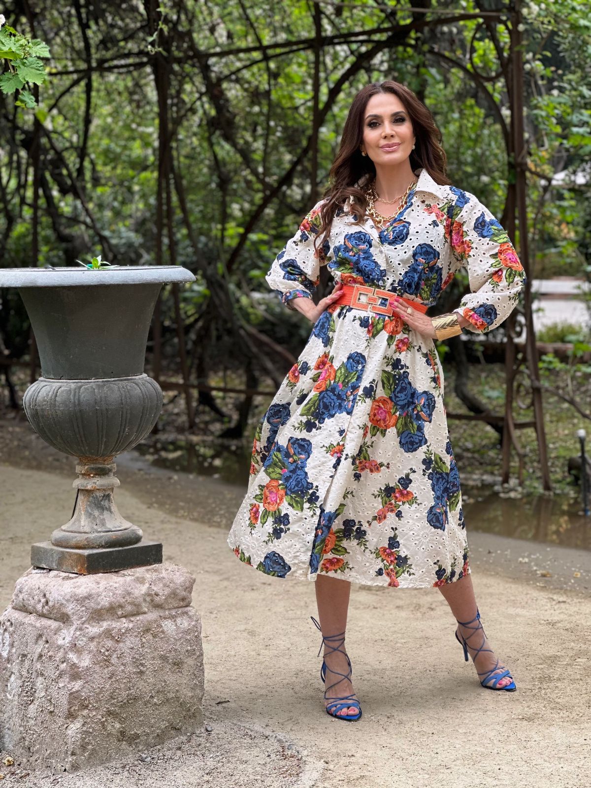 Claudia Métne realiza fashion trip no Chile