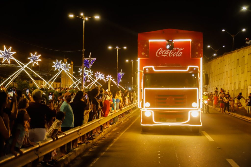 Caravana de Natal da Coca-Cola chega a Maceió nesta terça-feira; confira detalhes