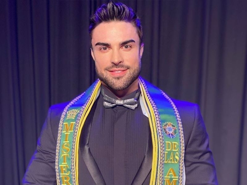 Novo Mister Brasil de Las Américas 2024 concede entrevista exclusiva