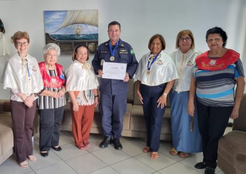 Comandante Luciano Teixeira é homenageado pelo Grupo Literário Alagoano