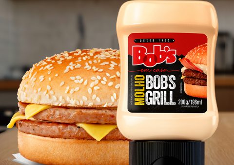 Bob's e Cepêra ampliam parceria com o lançamento do Molho Bob's Grill
