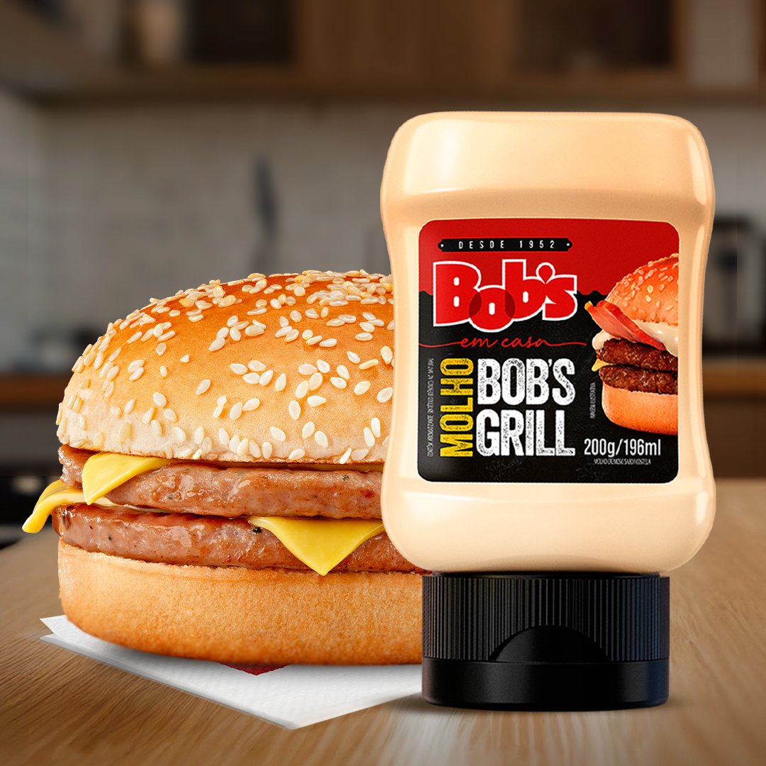 Bob's e Cepêra ampliam parceria com o lançamento do Molho Bob's Grill