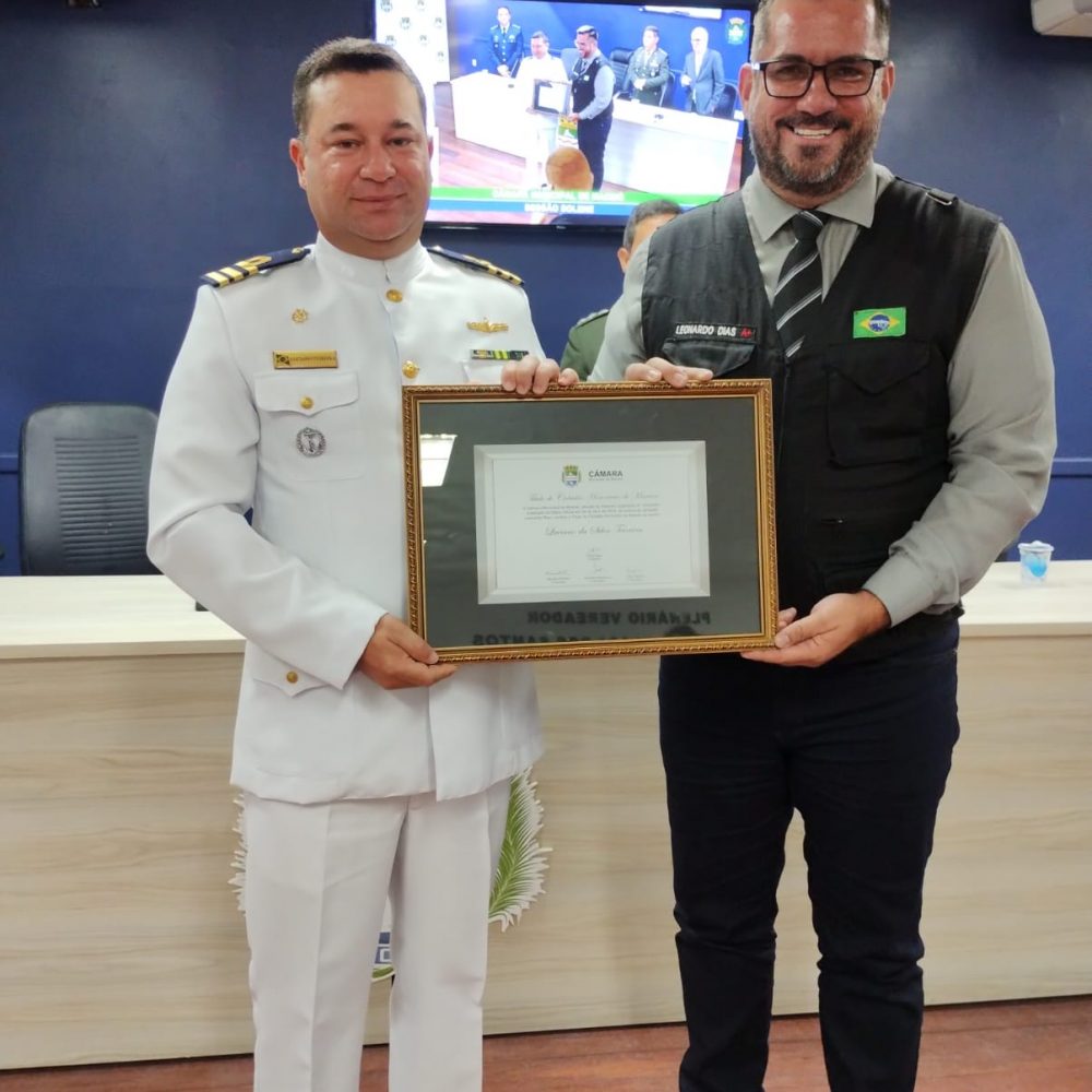 Capitão de Fragata Luciano Teixeira é homenageado com o título de Cidadão Honorário de Maceió