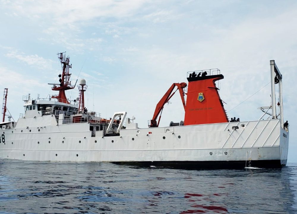 Navio Hidroceanográfico “Cruzeiro do Sul” atraca no Porto de Maceió