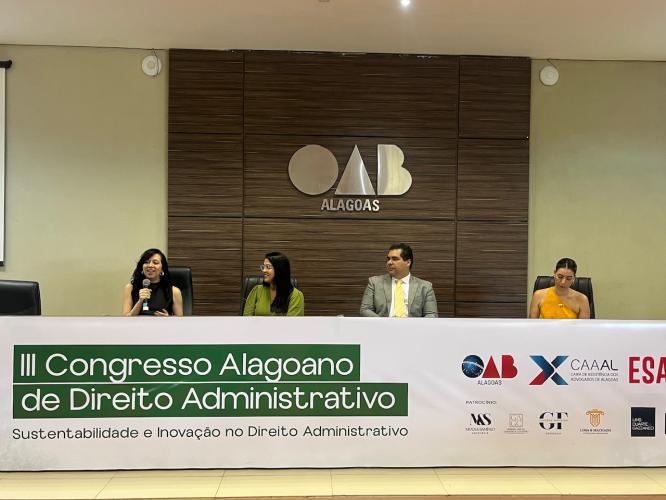 Participação de servidores do TCE/AL marca o encerramento do III Congresso Alagoano de Direito Administrativo