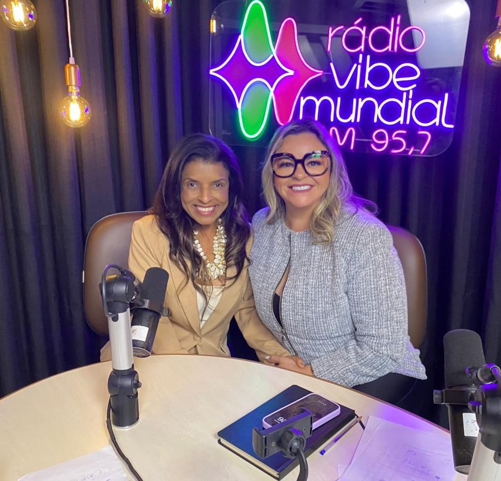 Vandinha Lopes e Alessandra Astolphi estreiam programa na Rádio Vibe Mundial
