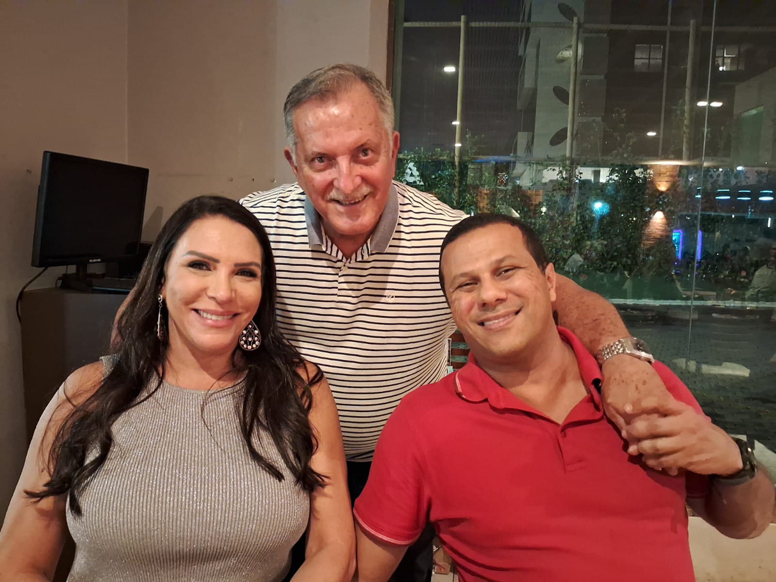 Eduardo na noite do seu aniversário em petit comitè