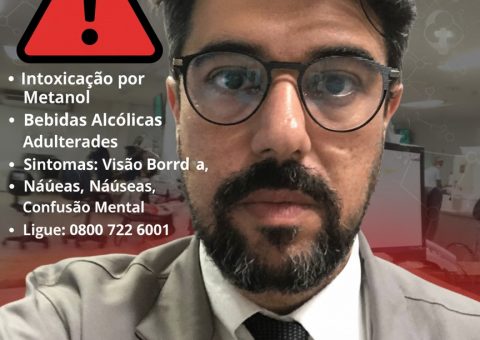 Alerta sobre intoxicação por metanol em bebidas alcoólicas adulteradas