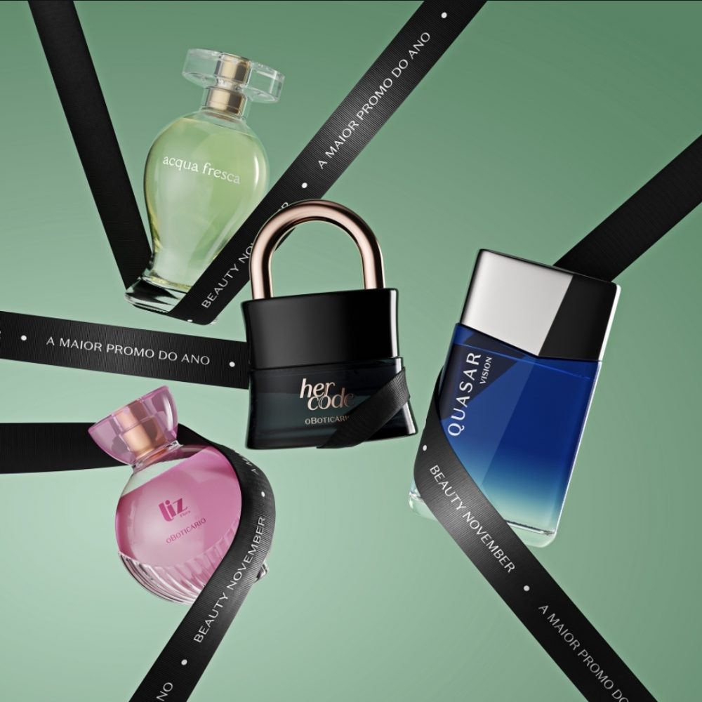 A Beauty November chegou: O Boticário lança Central de Carrinhos Abandonados em campanha com descontos de até 70% na maior promoção do ano