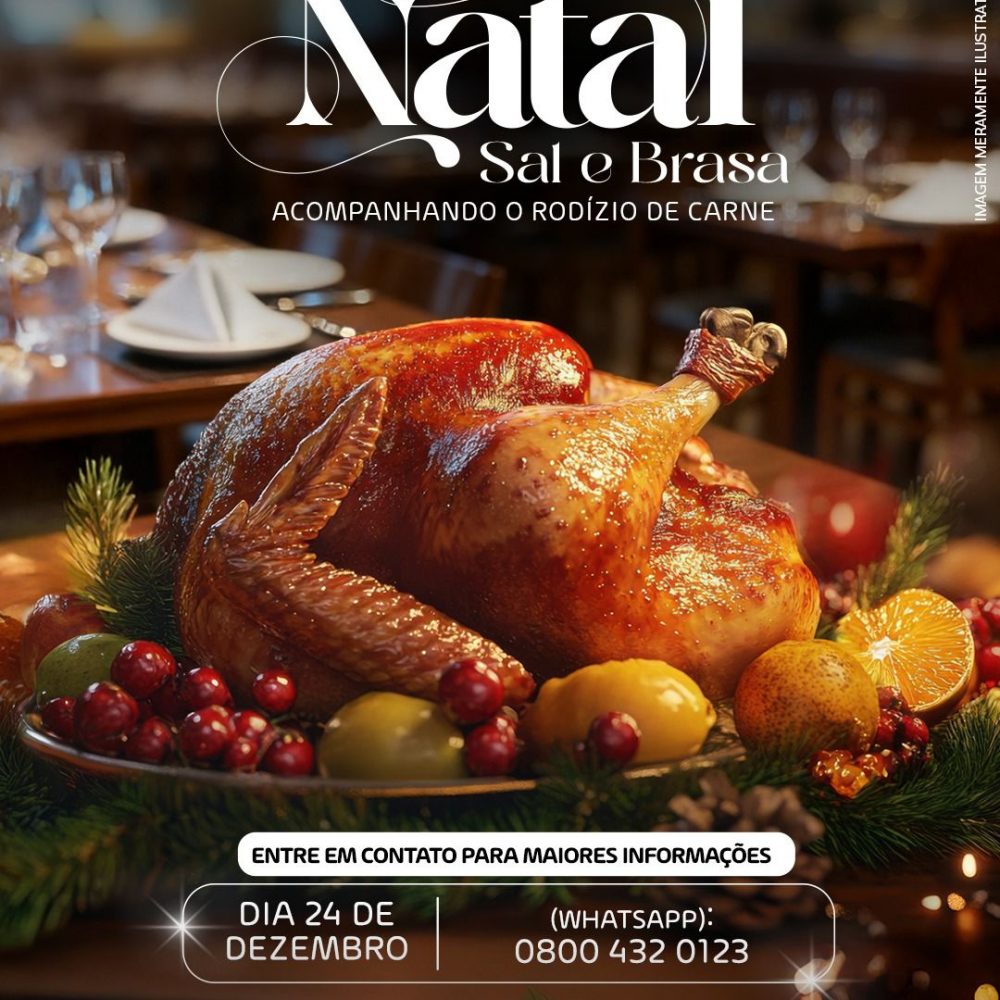Sal e Brasa celebra o Natal com programação especial em Maceió