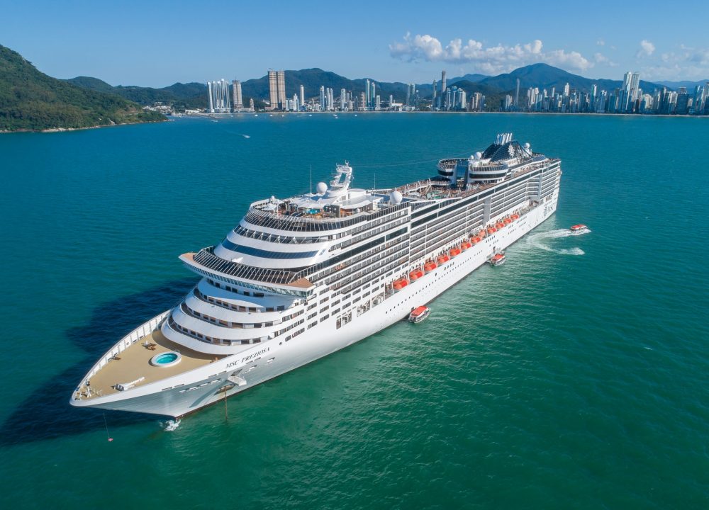 Balneário Camboriú entrou oficialmente para a história do turismo marítimo