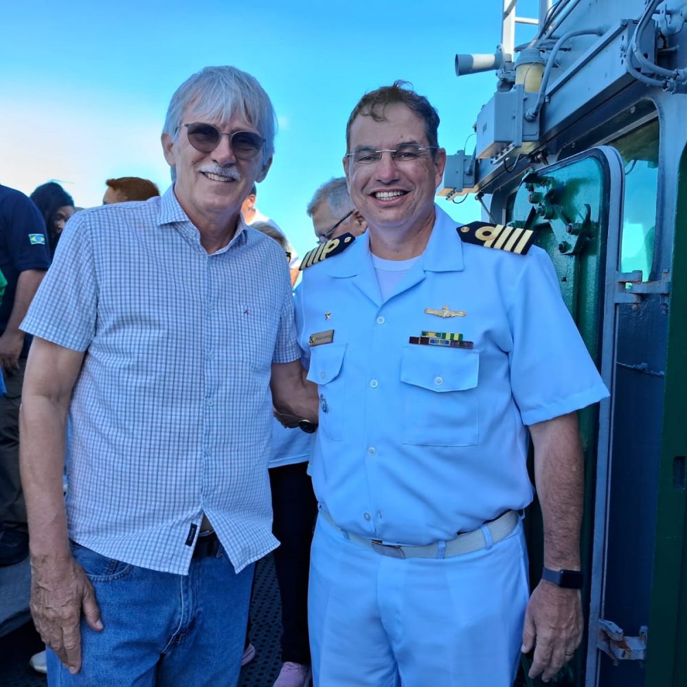 Navios da Marinha do Brasil atracam no Porto de Maceió durante a Operação ASPIRANTEX 2026