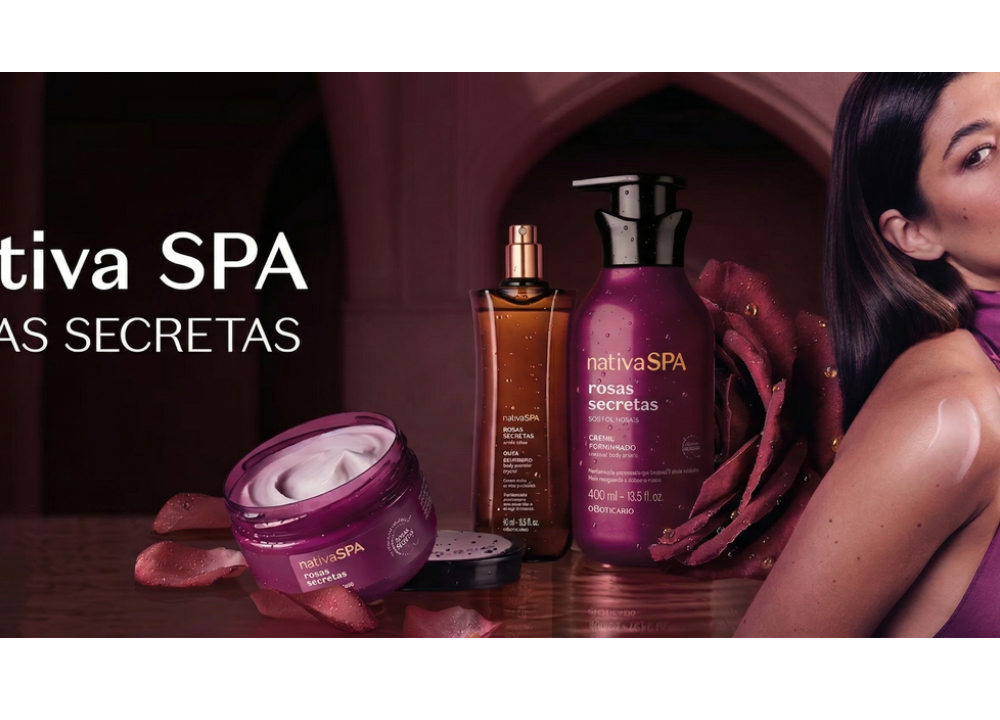O Boticário une a nobreza da Rosa Turca à neurociência inédita na América Latina para lançar Nativa SPA Rosas Secretas, com fragrância que estimula desejo imediato