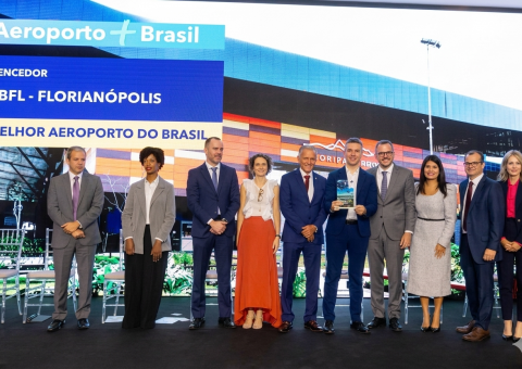 Floripa Airport - Melhor aeroporto do país pela sexta vez consecutiva